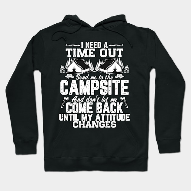 camping Hoodie by UniqueWorld